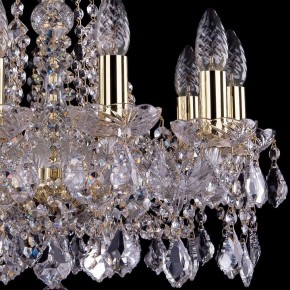 Подвесная люстра Bohemia Ivele Crystal 1413 1413/10/165/G/Leafs в Режи - rezh.mebel24.online | фото 2