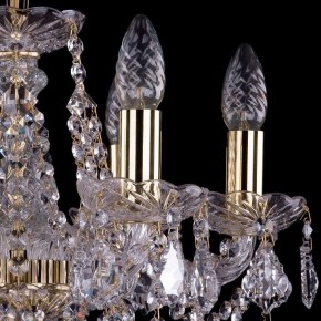 Подвесная люстра Bohemia Ivele Crystal 1413 1413/6/141/G/Leafs в Режи - rezh.mebel24.online | фото 2