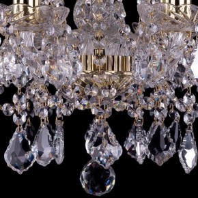 Подвесная люстра Bohemia Ivele Crystal 1413 1413/6/141/G/Leafs в Режи - rezh.mebel24.online | фото 3