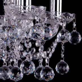 Подвесная люстра Bohemia Ivele Crystal 1413 1413/6/141/Ni/Balls в Режи - rezh.mebel24.online | фото 3