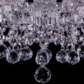 Подвесная люстра Bohemia Ivele Crystal 1413 1413/6/141/Ni/Balls в Режи - rezh.mebel24.online | фото 4