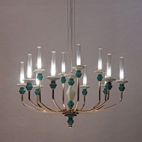 Подвесная люстра Divinare Capello 4947/01 SP-12 в Режи - rezh.mebel24.online | фото 3