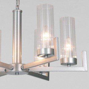 Подвесная люстра Eurosvet Arganie 60133/6 серебро в Режи - rezh.mebel24.online | фото 4