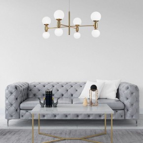 Подвесная люстра Eurosvet Bubble 30182/8 латунь в Режи - rezh.mebel24.online | фото 4