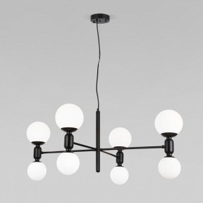 Подвесная люстра Eurosvet Bubble 30182/8 черный в Режи - rezh.mebel24.online | фото 2