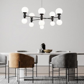 Подвесная люстра Eurosvet Bubble 30182 черный в Режи - rezh.mebel24.online | фото 3