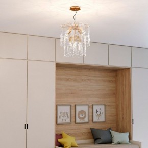 Подвесная люстра Eurosvet Claire 60170/8 золото в Режи - rezh.mebel24.online | фото 4