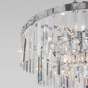 Подвесная люстра Eurosvet Elegante 10130/8 хром/прозрачный хрусталь Strotskis в Режи - rezh.mebel24.online | фото 5