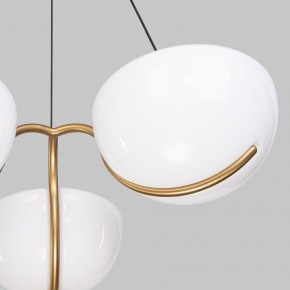 Подвесная люстра Eurosvet Emisfero 50083/3 LED золото в Режи - rezh.mebel24.online | фото 7