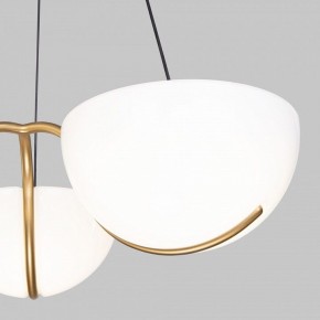 Подвесная люстра Eurosvet Emisfero 50083/3 LED золото в Режи - rezh.mebel24.online | фото 8