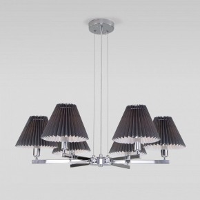 Подвесная люстра Eurosvet Peony 60136/6 хром/графит в Режи - rezh.mebel24.online | фото 2