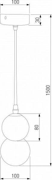 Подвесная люстра Eurosvet Polar 50250/1 LED серый в Режи - rezh.mebel24.online | фото 3