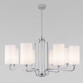 Подвесная люстра Eurosvet Purezza 60128/8 хром в Режи - rezh.mebel24.online | фото 2