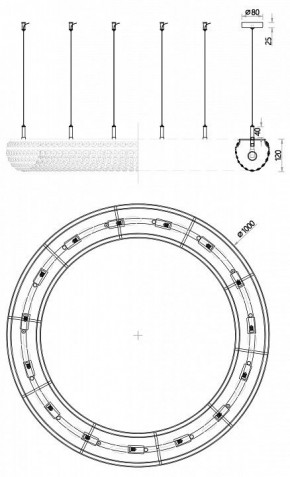 Подвесная люстра Favourite Monilibus 4015-15P в Режи - rezh.mebel24.online | фото 5