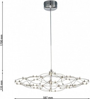 Подвесная люстра Favourite Thinner 4305-6P в Режи - rezh.mebel24.online | фото 5