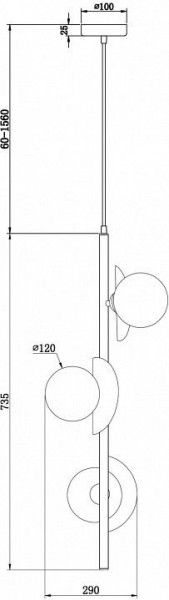 Подвесная люстра Freya Sepia FR5391PL-03CFL в Режи - rezh.mebel24.online | фото 6