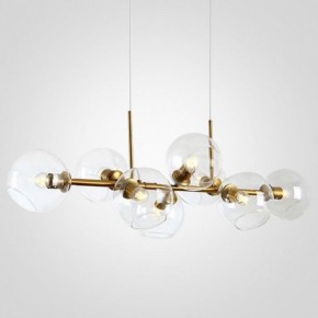 Подвесная люстра Imperiumloft Staggered Glass Chandelier 8 40.2211 в Режи - rezh.mebel24.online | фото