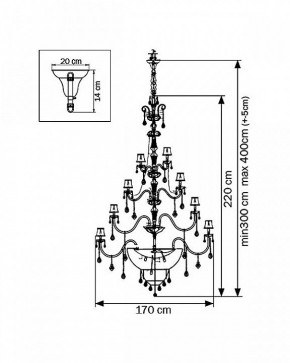 Подвесная люстра Lightstar Nativo 715577 в Режи - rezh.mebel24.online | фото 3