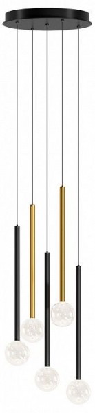 Подвесная люстра Maytoni Bubble dream MOD383PL-L16BBS3K в Режи - rezh.mebel24.online | фото