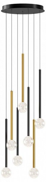Подвесная люстра Maytoni Bubble dream MOD383PL-L20BBS3K в Режи - rezh.mebel24.online | фото