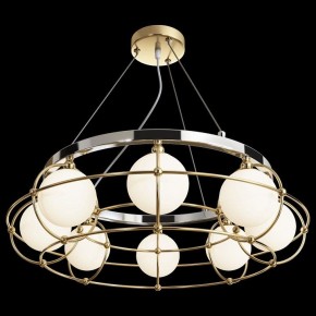 Подвесная люстра Maytoni Carcass MOD312PL-08GCH в Режи - rezh.mebel24.online | фото 3