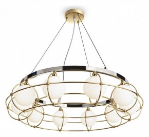 Подвесная люстра Maytoni Carcass MOD312PL-10GCH в Режи - rezh.mebel24.online | фото 2