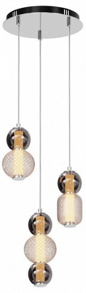 Подвесная люстра Maytoni Drop MOD273PL-L33CH3K в Режи - rezh.mebel24.online | фото