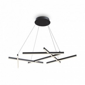 Подвесная люстра Maytoni Line MOD016PL-L80BK в Режи - rezh.mebel24.online | фото 3
