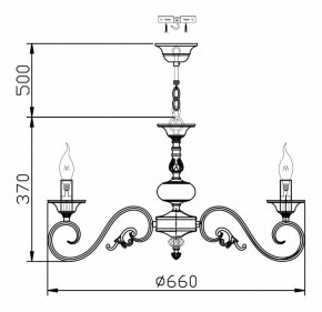 Подвесная люстра Maytoni Perla ARM337-07-R в Режи - rezh.mebel24.online | фото 6