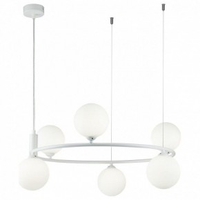 Подвесная люстра Maytoni Ring MOD013PL-06W в Режи - rezh.mebel24.online | фото 3