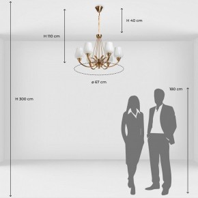 Подвесная люстра MW-Light Палермо 27 386017706 в Режи - rezh.mebel24.online | фото 8
