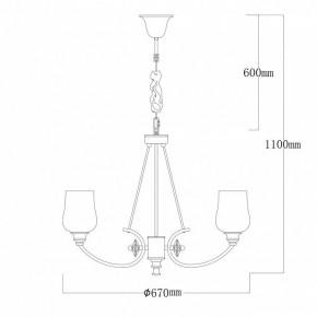 Подвесная люстра MW-Light Палермо 27 386017706 в Режи - rezh.mebel24.online | фото 9