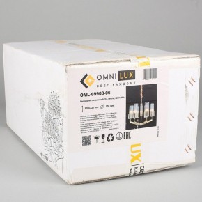 Подвесная люстра Omnilux Ledro OML-69903-06 в Режи - rezh.mebel24.online | фото 7