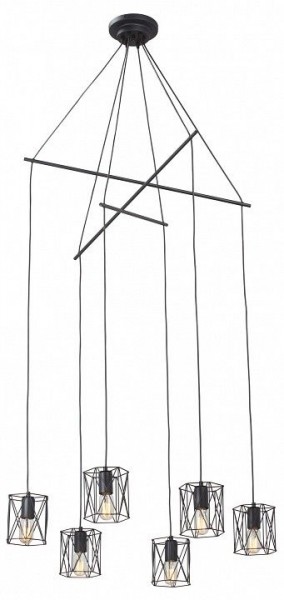 Подвесная люстра Vitaluce V3028 V3028-1/6S в Режи - rezh.mebel24.online | фото
