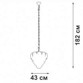 Подвесная люстра Vitaluce V58340 V58340-8/10 в Режи - rezh.mebel24.online | фото 3