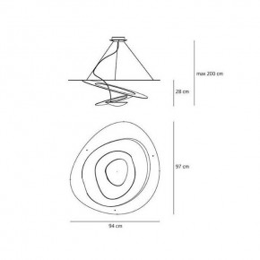 Подвесной светильник Artemide  1239010A в Режи - rezh.mebel24.online | фото 5