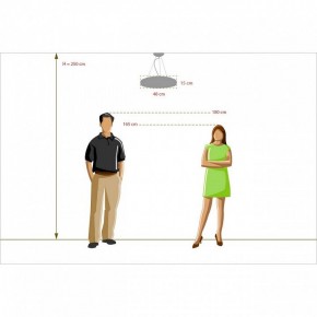 Подвесной светильник DeMarkt Фризанте 3 687010601 в Режи - rezh.mebel24.online | фото 12