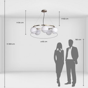 Подвесной светильник DeMarkt Оливия 11 306014505 в Режи - rezh.mebel24.online | фото 8