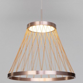 Подвесной светильник Eurosvet Cesta 40016/1 LED коричневый в Режи - rezh.mebel24.online | фото