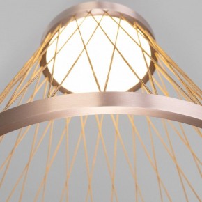 Подвесной светильник Eurosvet Cesta 40016/1 LED коричневый в Режи - rezh.mebel24.online | фото 7