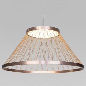 Подвесной светильник Eurosvet Cesta 40017/1 LED коричневый в Режи - rezh.mebel24.online | фото