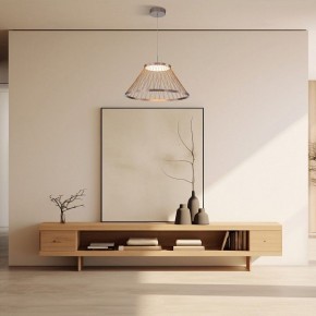 Подвесной светильник Eurosvet Cesta 40017/1 LED коричневый в Режи - rezh.mebel24.online | фото 4