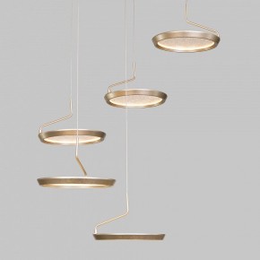Подвесной светильник Eurosvet Crespella 90034/6 золото в Режи - rezh.mebel24.online | фото 6