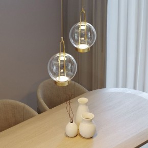 Подвесной светильник Eurosvet Frasco 50267/1 LED латунь в Режи - rezh.mebel24.online | фото 4