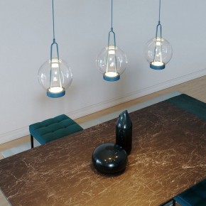 Подвесной светильник Eurosvet Frasco 50267/1 LED синий в Режи - rezh.mebel24.online | фото 4