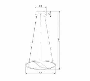 Подвесной светильник Eurosvet Occhio 40026/1 LED серый в Режи - rezh.mebel24.online | фото 5