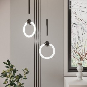 Подвесной светильник Eurosvet Rim 90165/1 черный жемчуг в Режи - rezh.mebel24.online | фото 3
