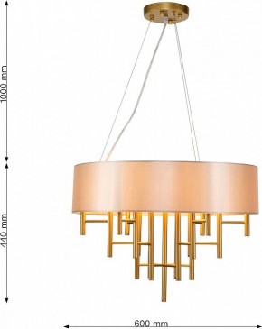 Подвесной светильник Favourite Cosmo 2993-6P в Режи - rezh.mebel24.online | фото 6