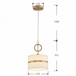 Подвесной светильник Favourite Mateo 2634-1P в Режи - rezh.mebel24.online | фото 4