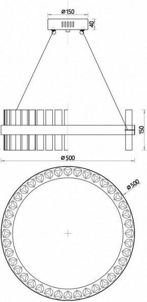 Подвесной светильник Favourite Placerat 4012-5P в Режи - rezh.mebel24.online | фото 5